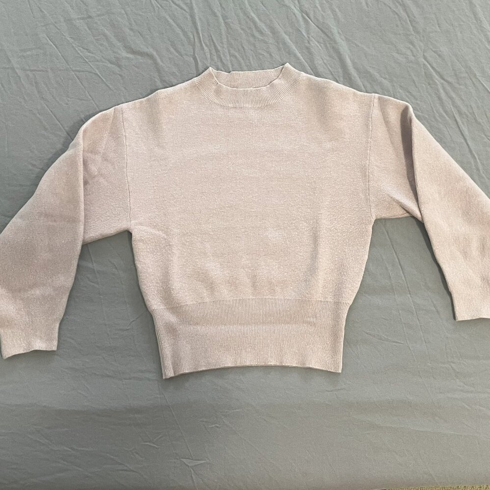 Womens Lucca Couture Crop Sweater